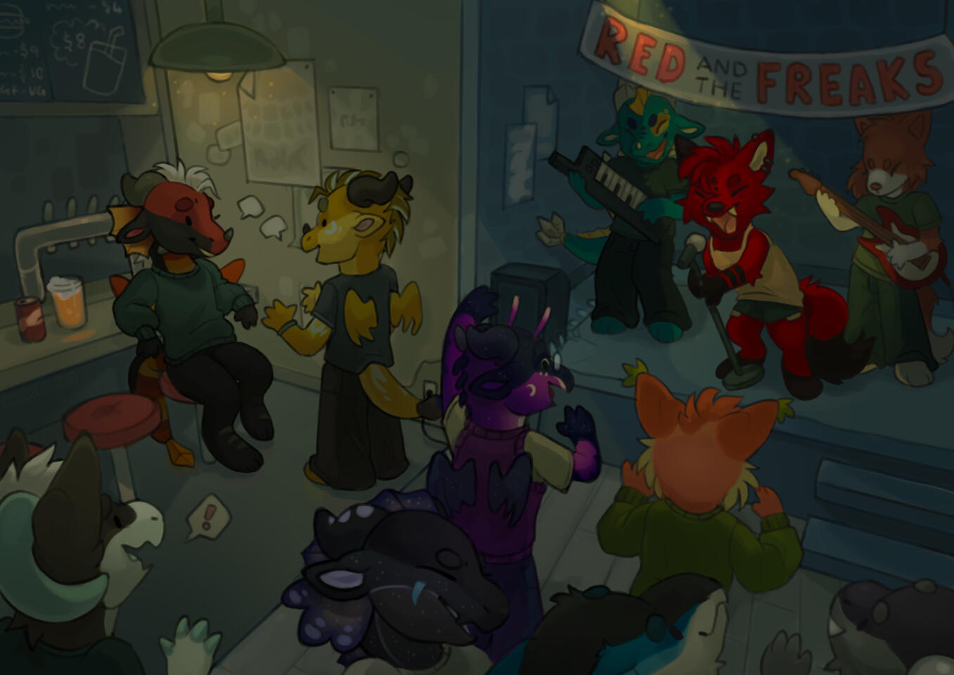 Mass artfight attack!